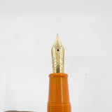 OMAS Tokyo Apricot Orange Vegetal Resin Fountain Pen - Medium 18kt Gold Nib