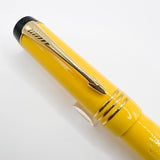 Parker Duofold Centennial Mandarin Yellow Limited Edition Fountain Pen (1995) - Medium 18kt Gold Nib