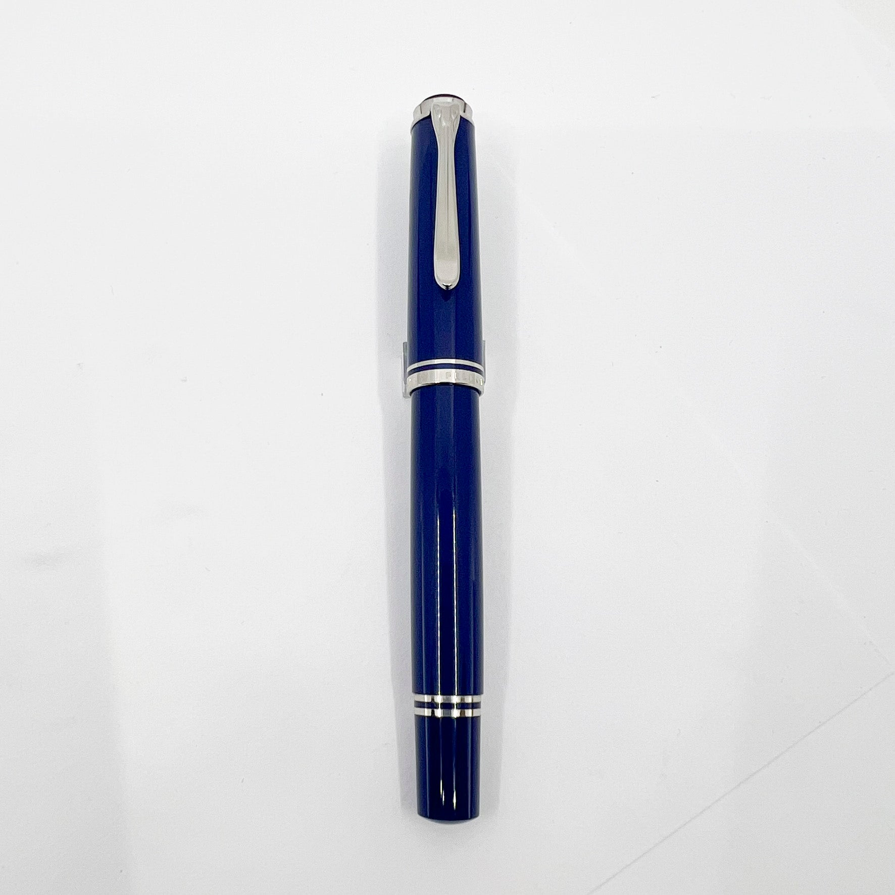 Pelikan M405 Solid Blue Special Edition Fountain Pen - Flexible