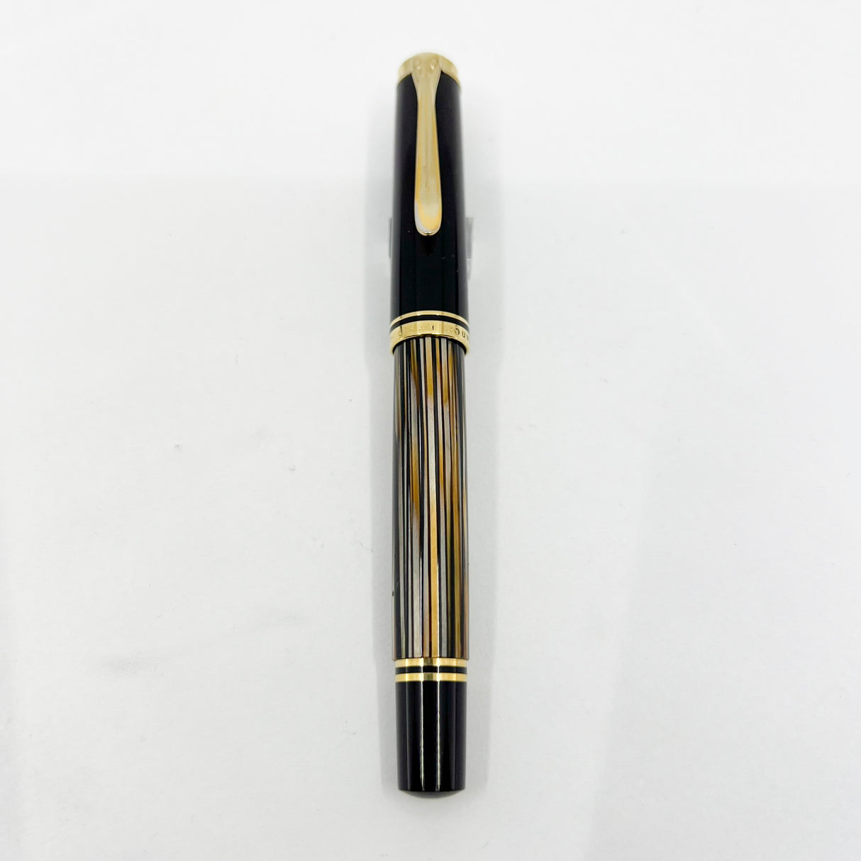 Pelikan M400 Tortoise Brown Fountain Pen - Medium 14kt Gold Nib
