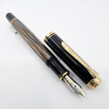 Pelikan M400 Tortoise Brown Fountain Pen - Medium 14kt Gold Nib