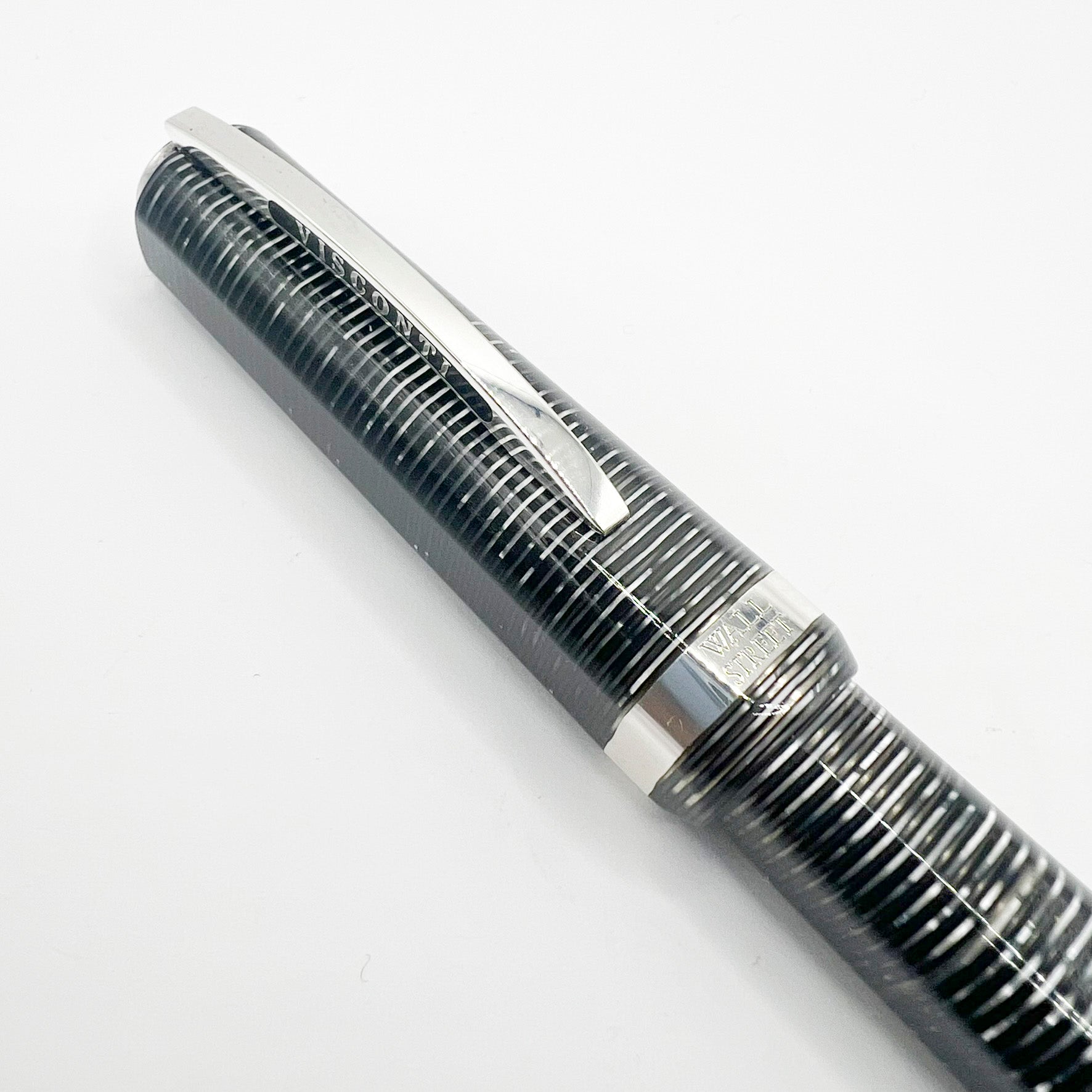 Visconti Oversized Wall Street Limited Edition Glittering Silver