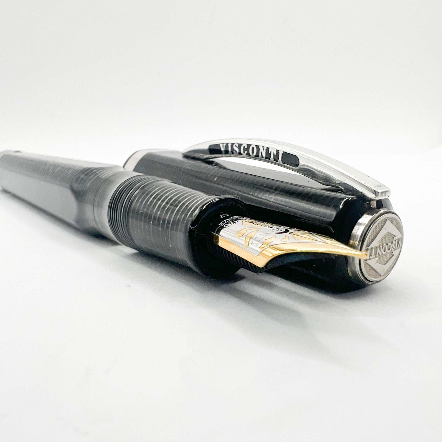 Visconti Oversized Wall Street Limited Edition Glittering Silver