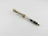 Aurora Large 88 Demonstrator Limited Edition Fountain Pen - Gold-Plated Trim - Medium 18kt Gold Nib