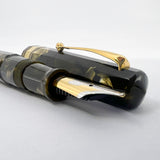 OMAS Paragon Green Saft Celluloid  Fountain Pen - Flexible Medium 18kt Gold Nib