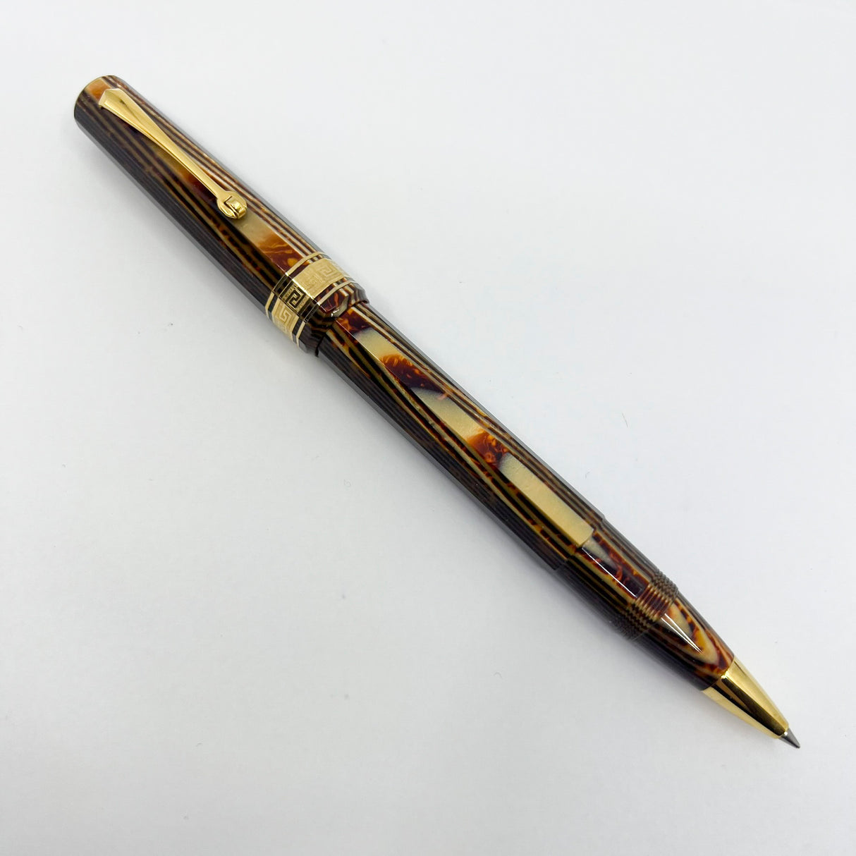 OMAS Paragon Exquisite Bronze Arco Celluloid Rollerball (1999)