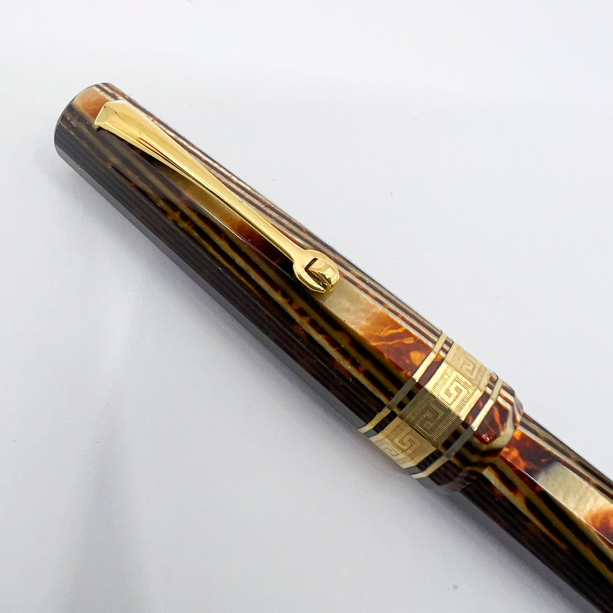 OMAS Paragon Exquisite Bronze Arco Celluloid Rollerball (1999)