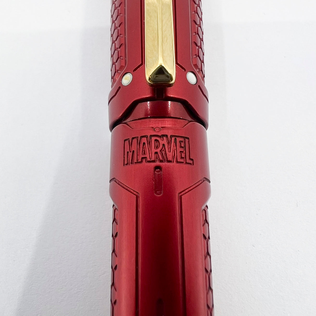 S. T. Dupont Line D Iron Man Tony Stark Ceramium A.C.T. Deep Red Finish Limited Edition Rollerball