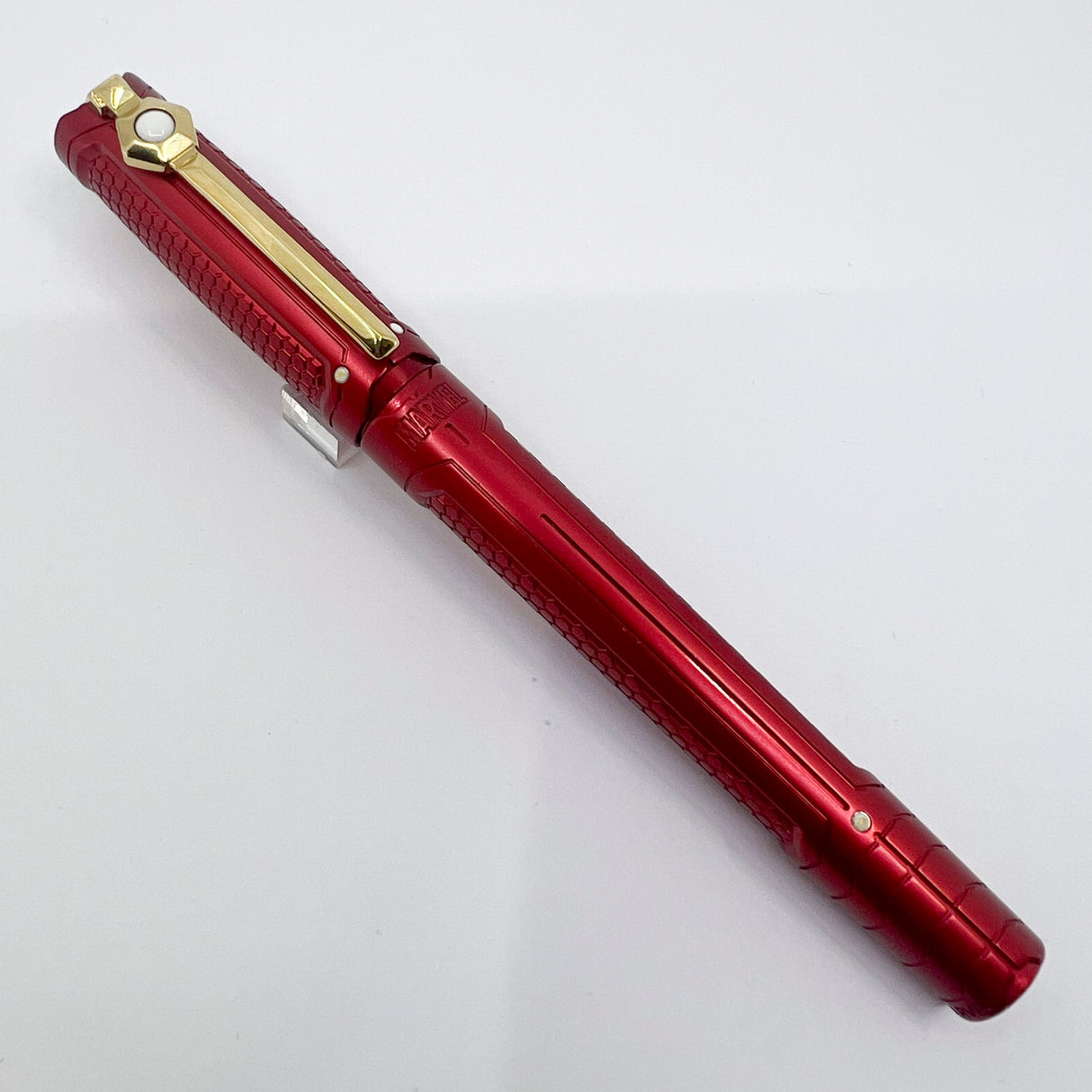 S. T. Dupont Line D Iron Man Tony Stark Ceramium A.C.T. Deep Red Finish Limited Edition Rollerball