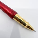 S. T. Dupont Line D Iron Man Tony Stark Ceramium A.C.T. Deep Red Finish Limited Edition Rollerball