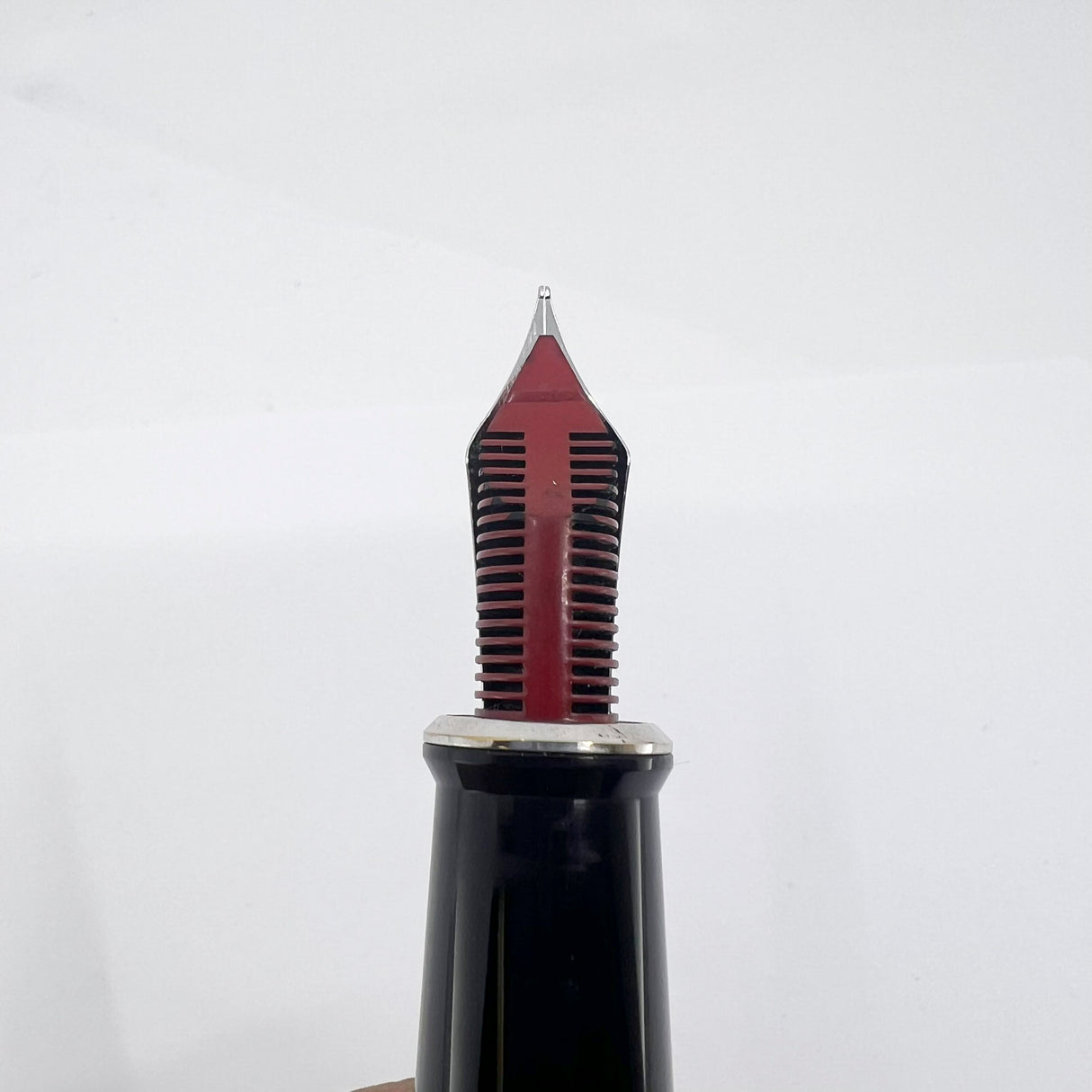 Wahl Eversharp Yellow Decoband Oversized  Fountain Pen -  Medium #8 Size 14kt Gold Nib