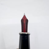 Wahl Eversharp Yellow Decoband Oversized  Fountain Pen -  Medium #8 Size 14kt Gold Nib