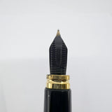 Waterman Patrician Green Marble Lacquer Fountain Pen- Medium 18kt Gold  Nib