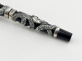 Parker Snake .925 Sterling Silver Overlay Limited Edition Fountain Pen - Medium 18kt Gold Nib