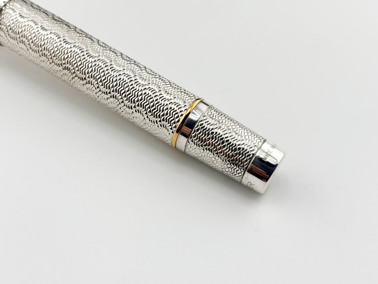 Classic Pen CP5 Parker Duofold  Celebration "Vintage Moire" LE #384 of 500  - Medium 18kt Gold Nib (1999 - MINT COMPLETE PACKAGING!)