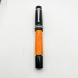 Delta - The Original Oversized DolceVita Sterling Silver Trim Fountain Pen - Medium 18kt Gold Nib