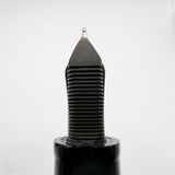 Delta - The Original Oversized DolceVita Sterling Silver Trim Fountain Pen - Medium 18kt Gold Nib