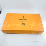 Delta - The Original Oversized DolceVita Sterling Silver Trim Fountain Pen - Medium 18kt Gold Nib