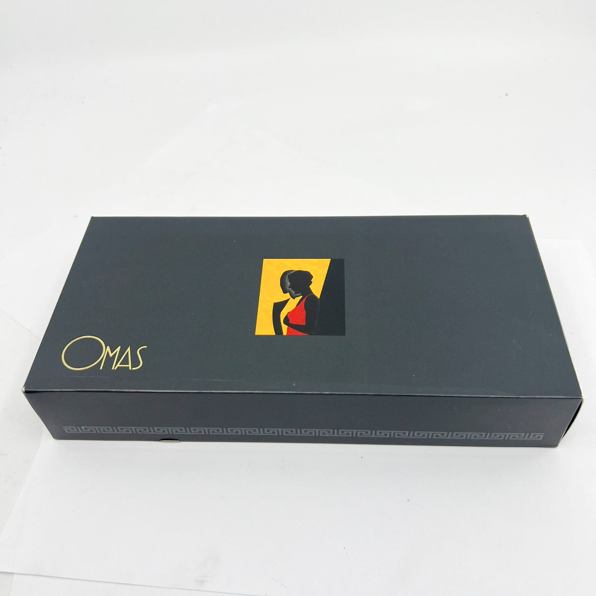 OMAS Original Style Arte Italiana Arco Bronze Celluloid Paragon Fountain Pen (Circa 2000) - High Tech Trim - Fine 18kt Gold Nib