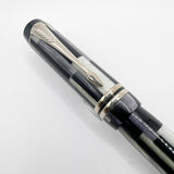 Parker Duofold Black Mosaic Centennial(Largest) Fountain Pen - Medium 18kt Gold Nib