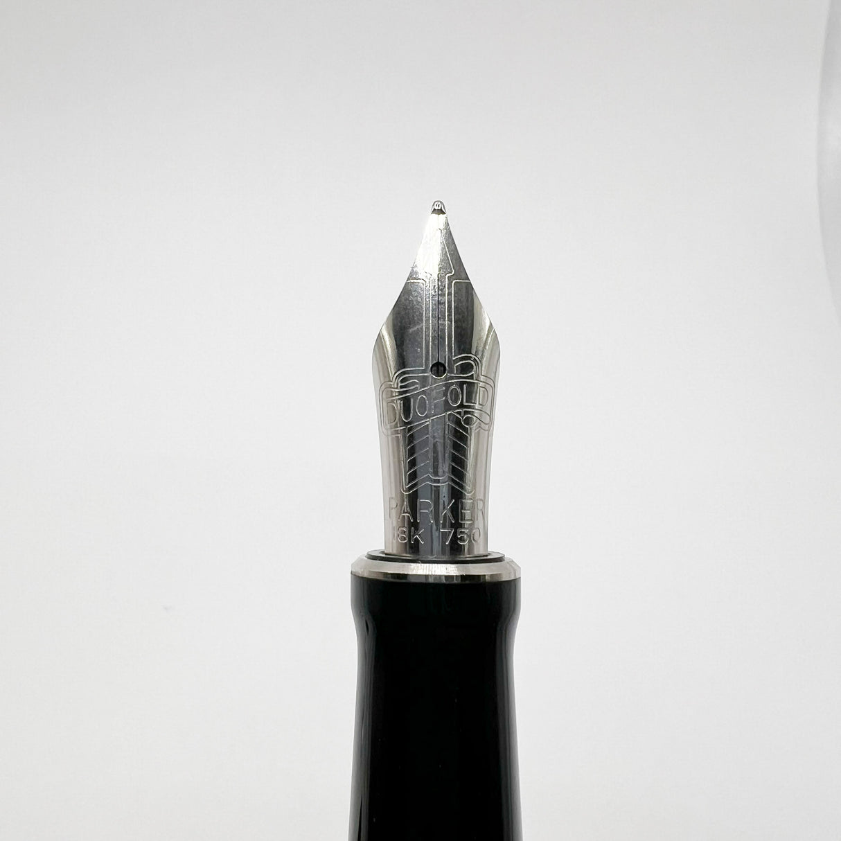 Parker Duofold Black Mosaic Centennial(Largest) Fountain Pen - Medium 18kt Gold Nib