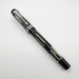 Parker Duofold Black Mosaic International Fountain Pen - Medium 18kt Gold Nib