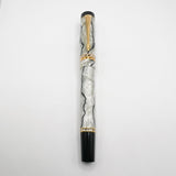 Parker Duofold Lustrous Pearl & Black Rollerball