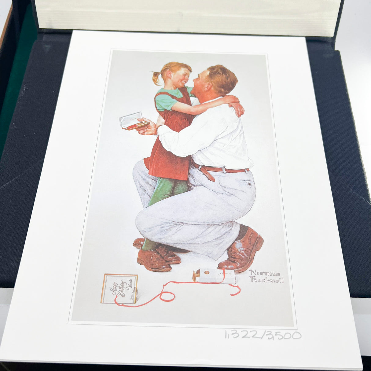 Parker Norman Rockwell Duofold Centennial Limited Edition Unique Swirly  Black & Pearl Fountain Pen - Medium 18kt Gold Nib -  Trim Rings and the Cap Top Medallion are Solid 18k Gold!