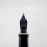 Parker Red Mosaic International Duofold Fountain Pen - Medium 18kt Gold Nib