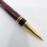 Parker Duofold  Marble Maroon Ballpoint Pen - Circa 1991