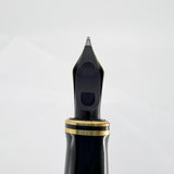 Parker Norman Rockwell Duofold Centennial Limited Edition Unique Swirly  Black & Pearl Fountain Pen - Medium 18kt Gold Nib -  Trim Rings and the Cap Top Medallion are Solid 18k Gold!