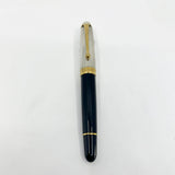 Aurora Large #88 Sterling Silver Cap Fountain Pen - Medium 14kt Gold Nib