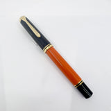 Pelikan M800 Souveran Burnt Orange  Fountain  Pen - Medium 18kt Gold Nib