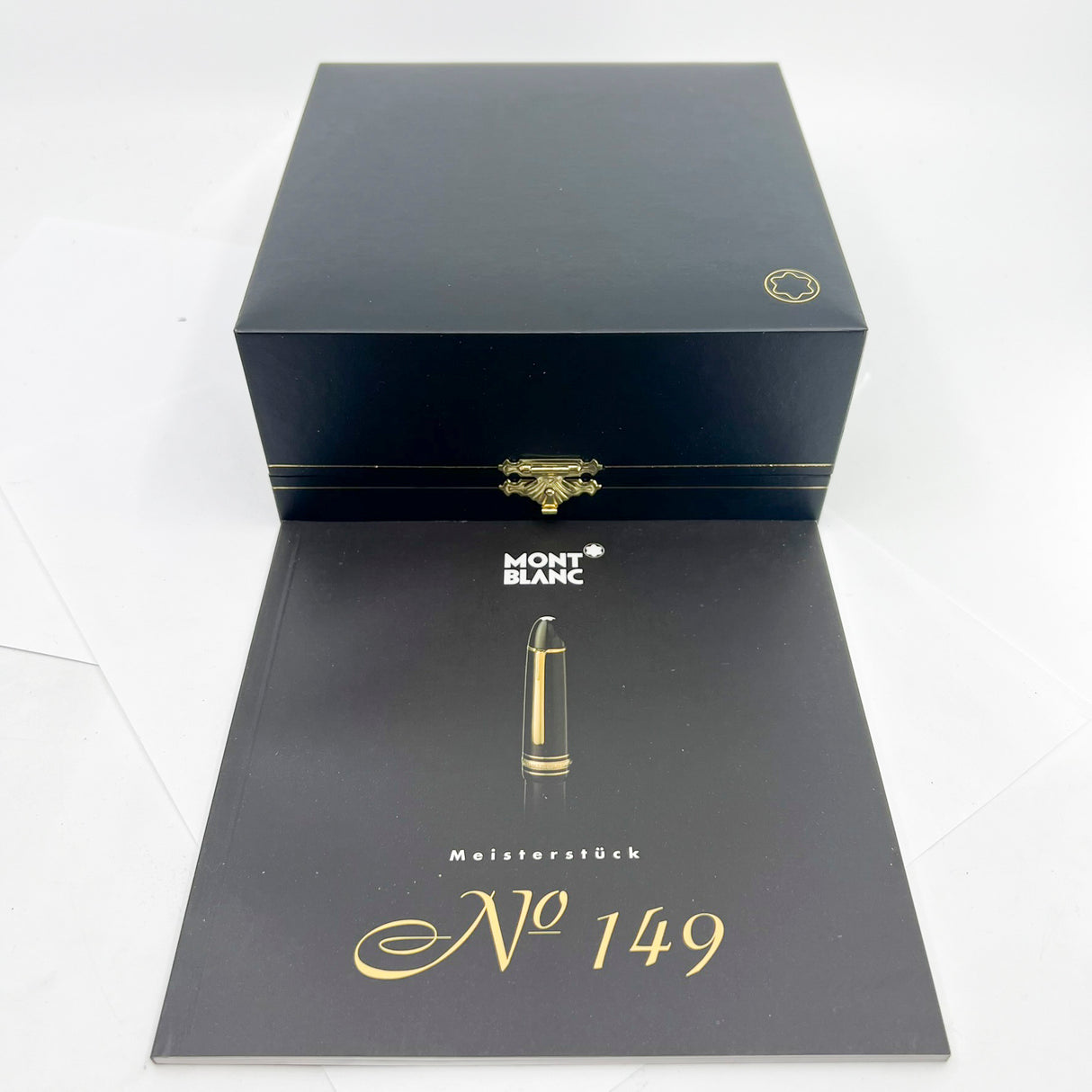 Montblanc Meisterstuck #149 Fountain Pen - Largest Of The Meisterstucks - Medium 18kt Gold Nib - MINT!