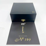 Montblanc Meisterstuck #149 Fountain Pen - Largest Of The Meisterstucks - Medium 18kt Gold Nib - MINT!
