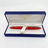 Waterman Carene  Orange Coral Lacquer Fountain Pen - Extra Fine 18kt Gold Nib