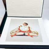 Parker Norman Rockwell Duofold Centennial Limited Edition Unique Swirly  Black & Pearl Fountain Pen - Medium 18kt Gold Nib -  Trim Rings and the Cap Top Medallion are Solid 18k Gold!