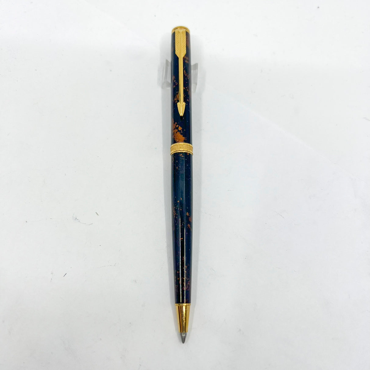Parker Premier Chinese Brown/Amber Laque  Ballpoint Pen - Circa 1988