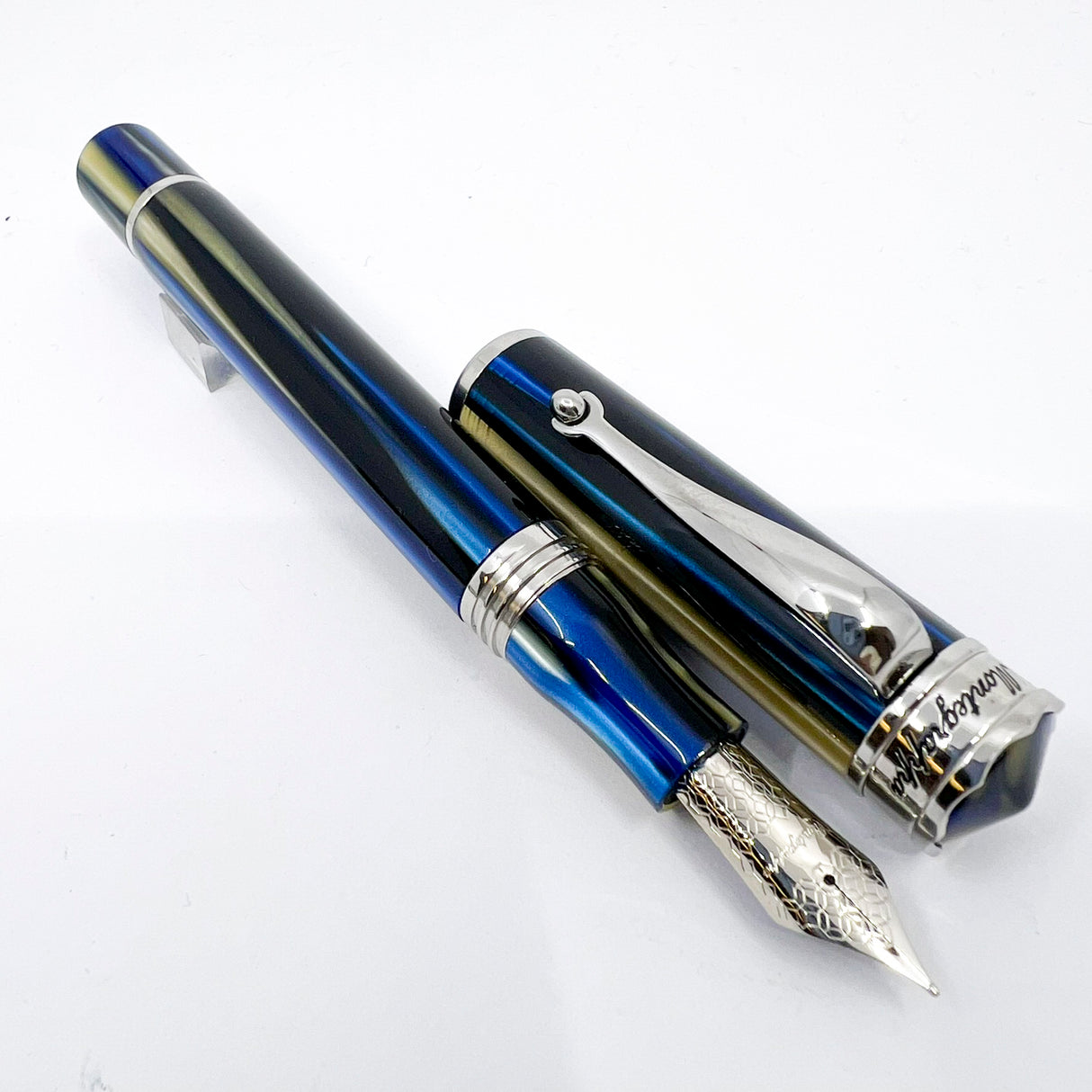 Montegrappa Ducale Murano Mare Fountain Pen  - Medium Stainless Steel Nib
