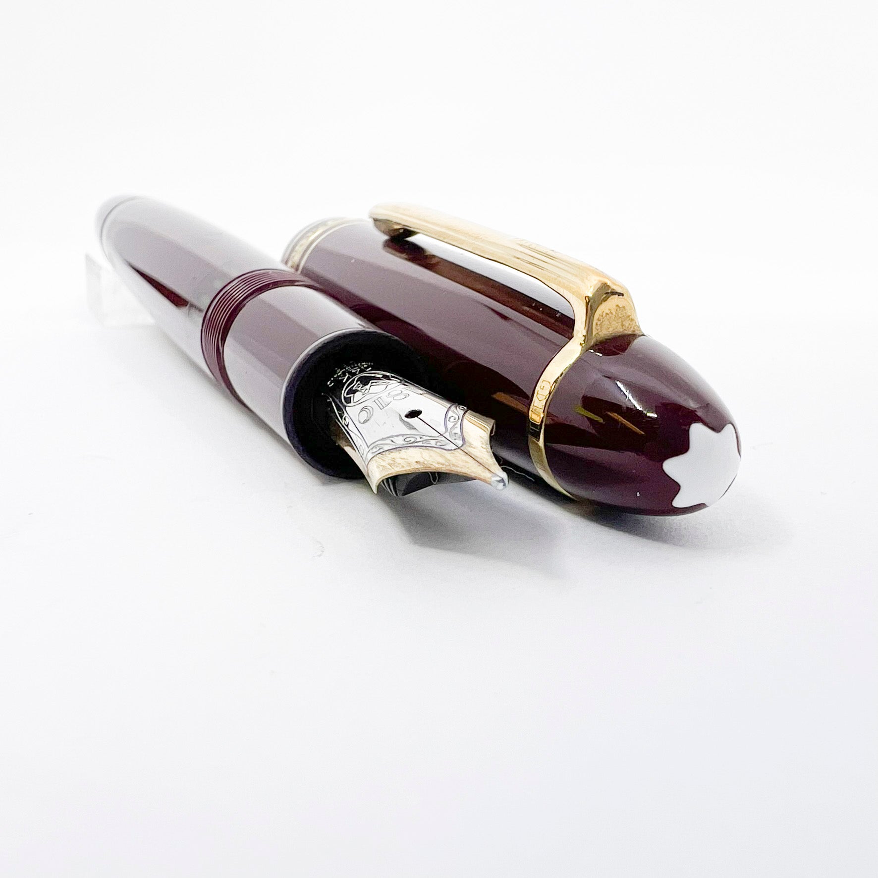 モンブラン 万年筆Meisterstück LeGrand 146 ボルドー Montblanc Meisterstuck Bordeaux Resin #146 LeGrand Fountain Pen