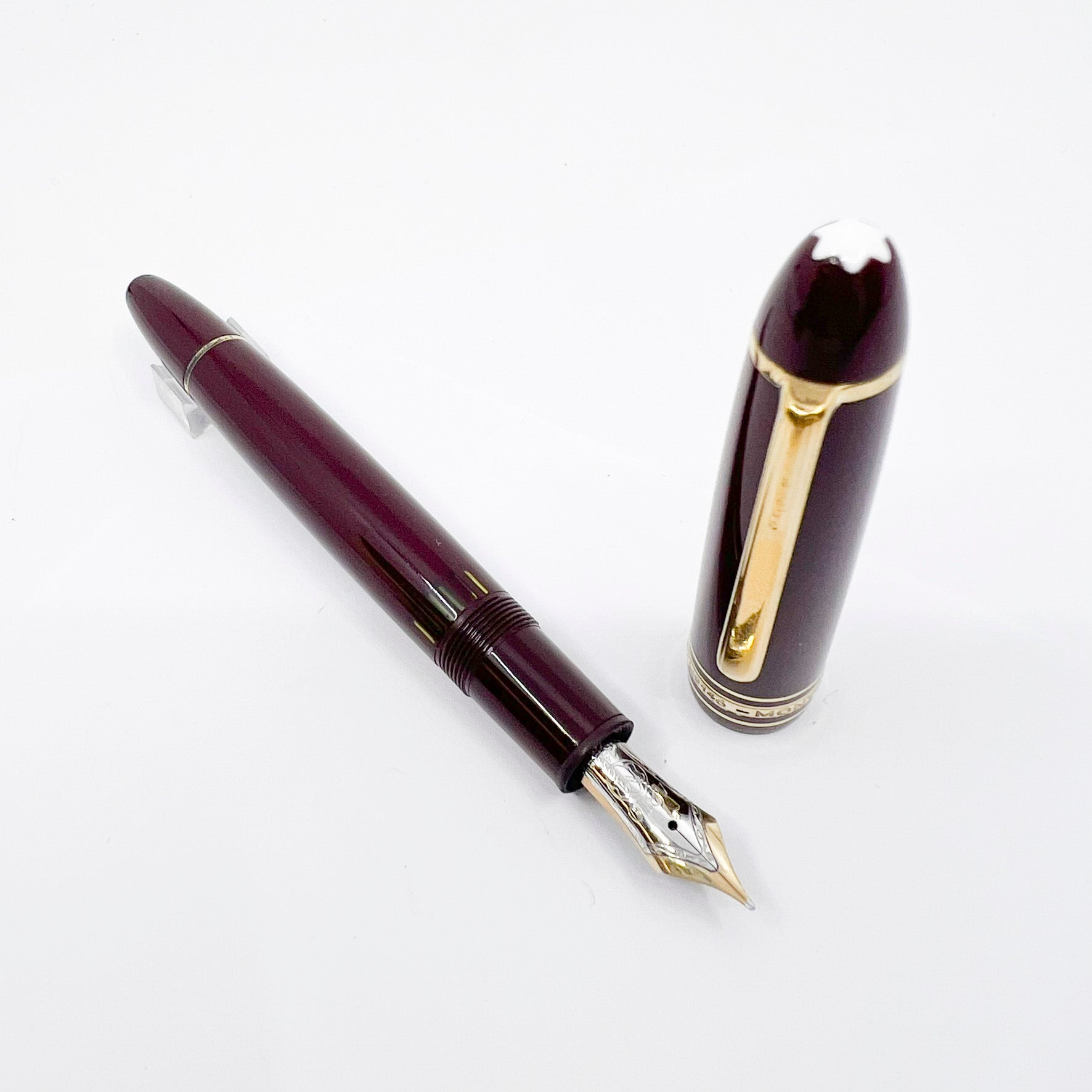 Montblanc Meisterstuck Bordeaux Resin #146 LeGrand Fountain Pen