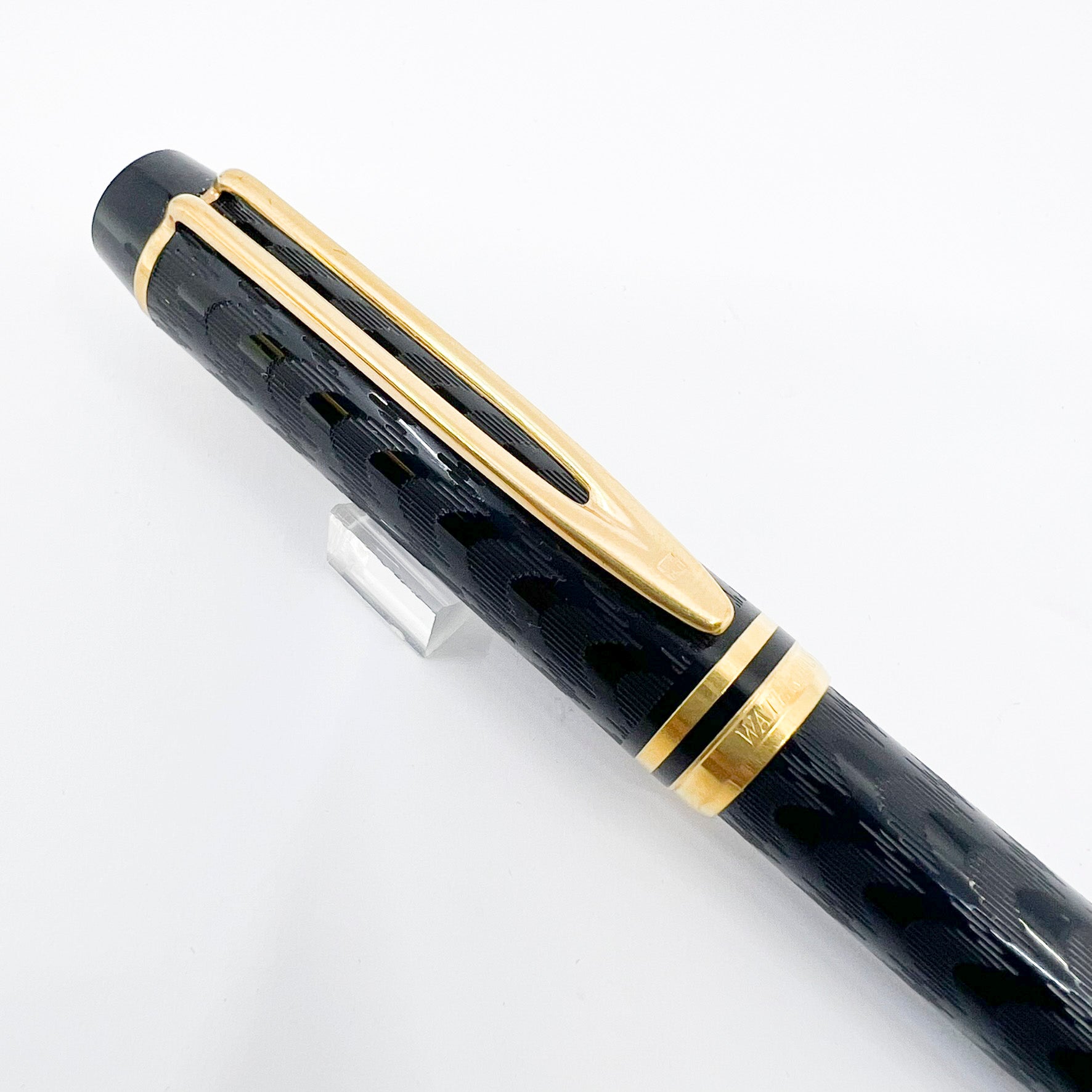 Balpen Type Opera Waterman Man 100 Opera Black Chased Ballpoint Pen – Fountain Pen Hospital