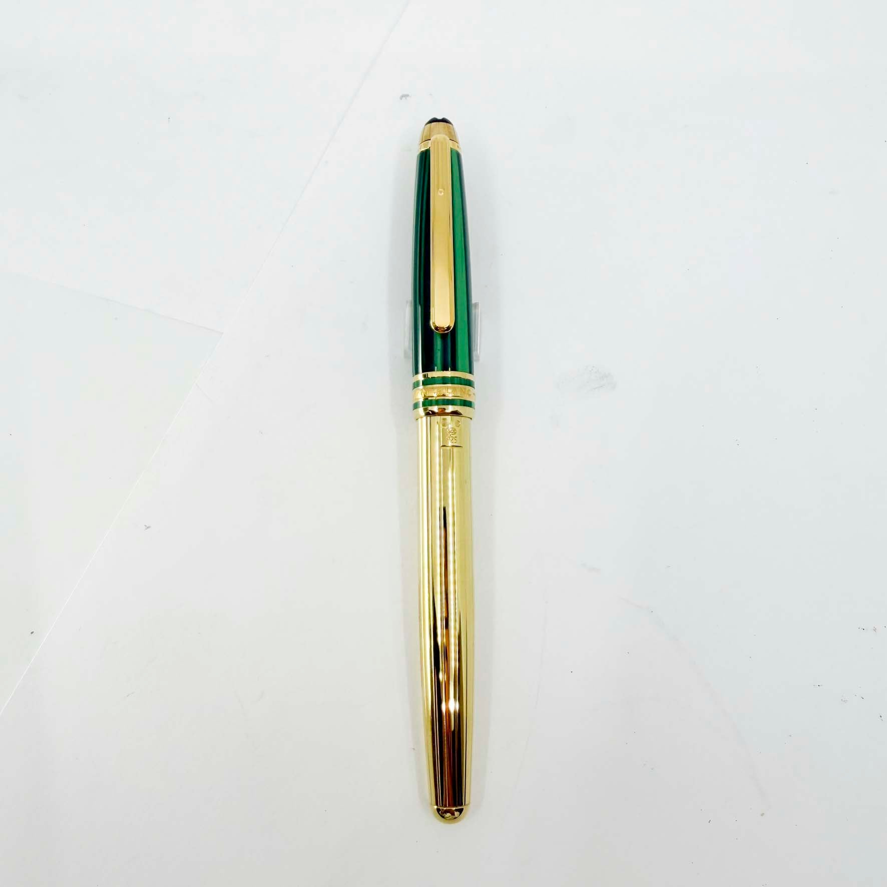 Montblanc Czar Nikolai Malachite Special Edition Gold Vermeil
