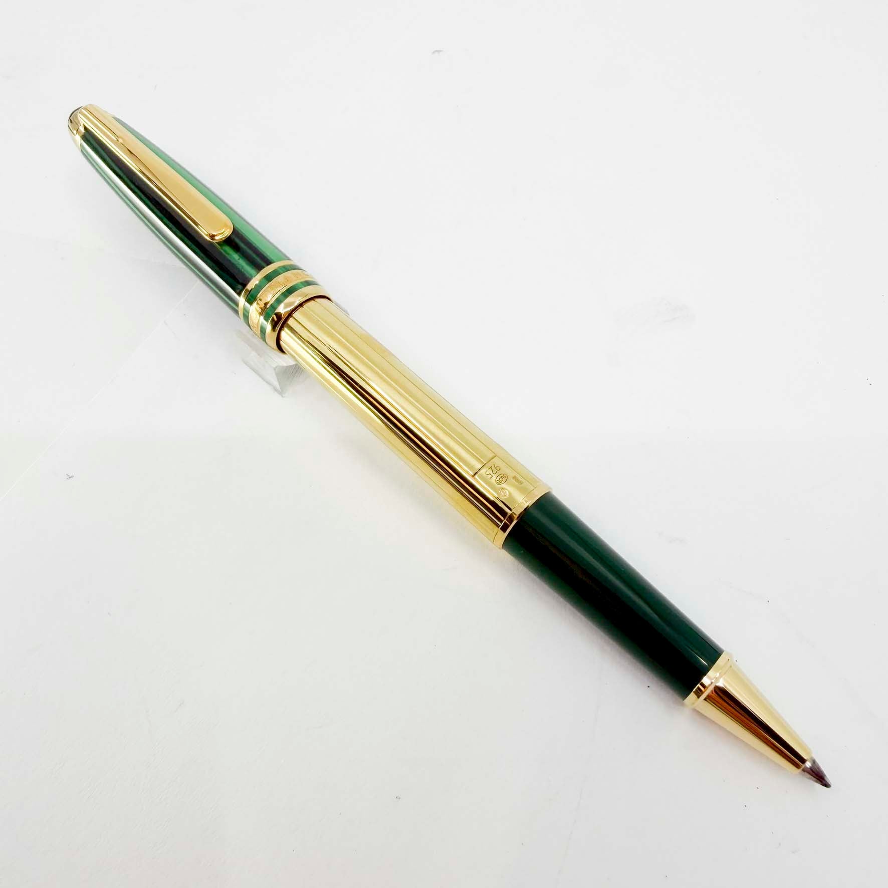 MONTBLANC 万年筆 グリーン ゴールド Montblanc Czar Nikolai Malachite Special Edition Gold Vermeil