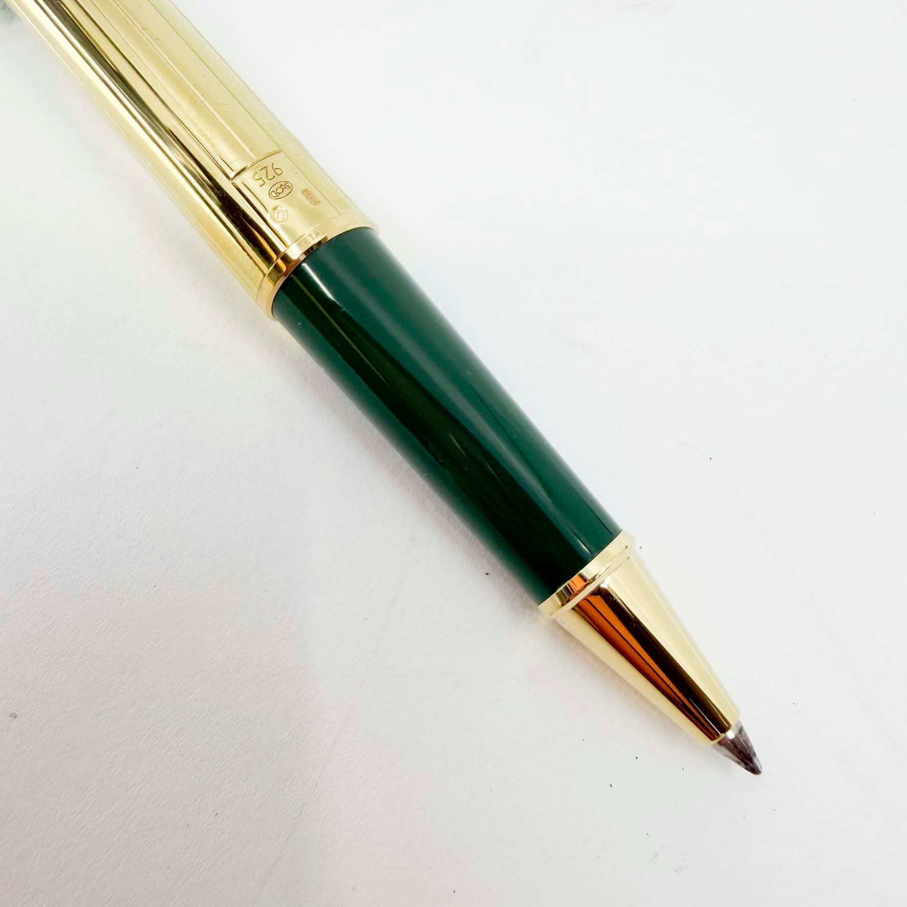 Montblanc Czar Nikolai Malachite Special Edition Gold Vermeil