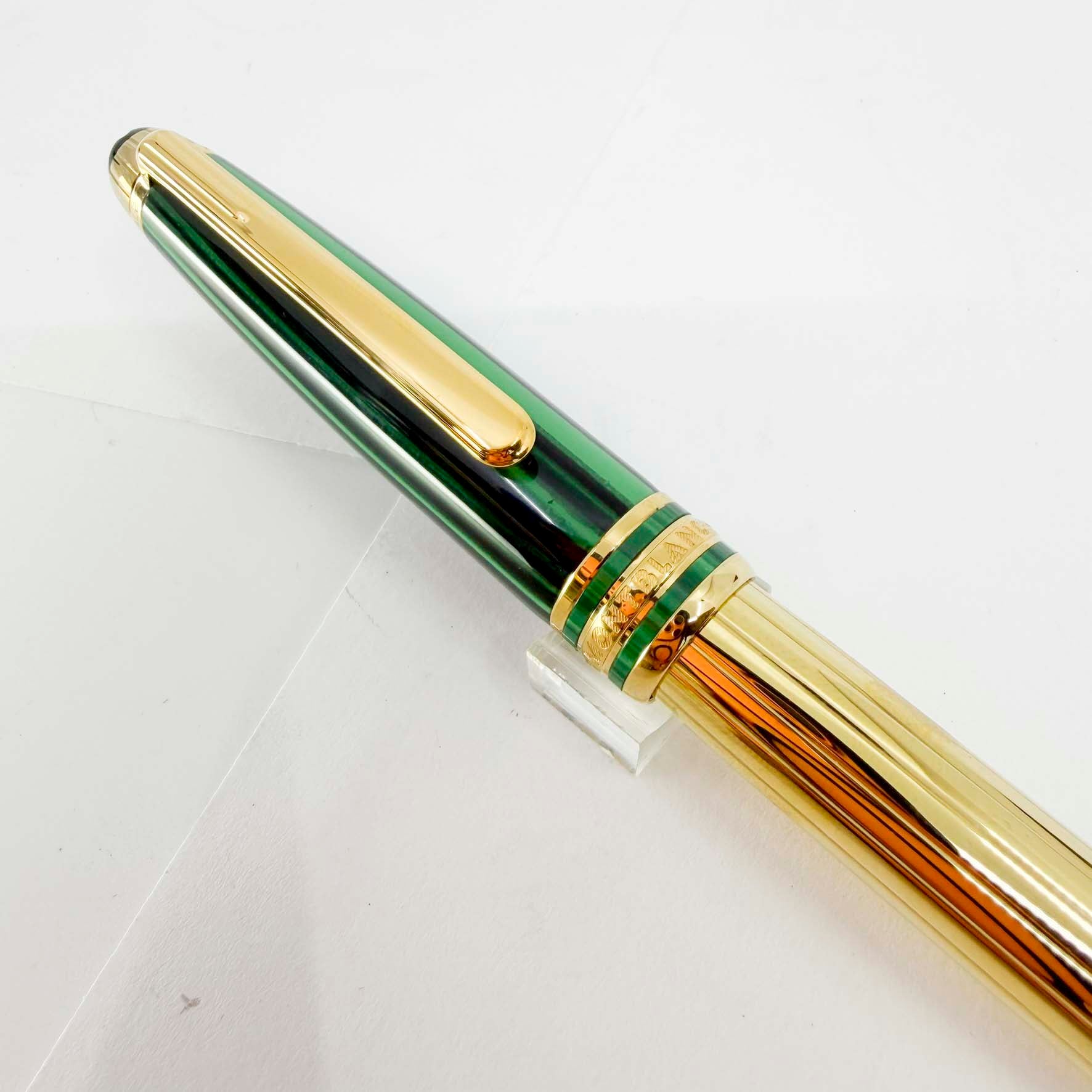 Montblanc Czar Nikolai Malachite Special Edition Gold Vermeil