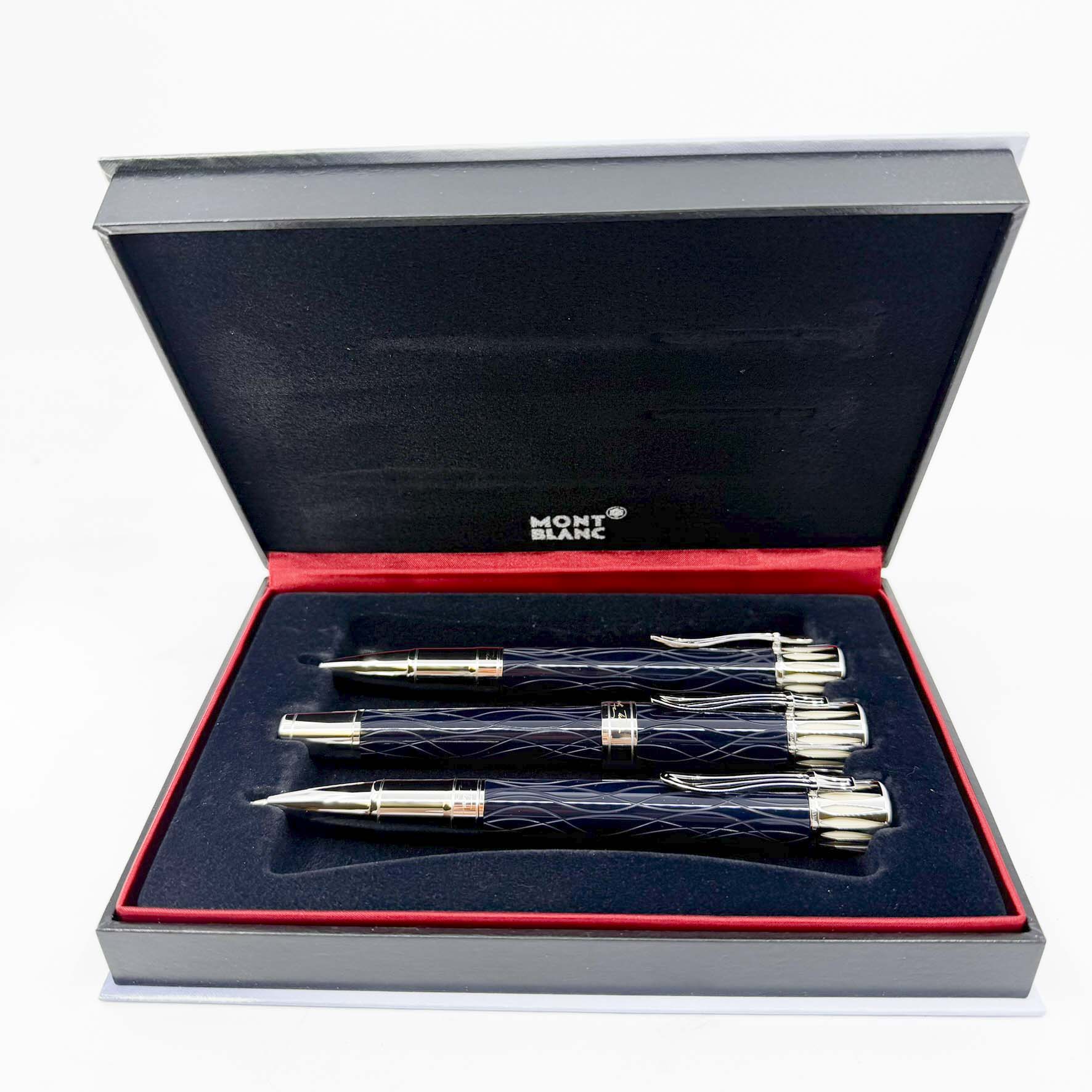 Montblanc Mark Twain Writer Series Limited Edition 3- PIECE SET
