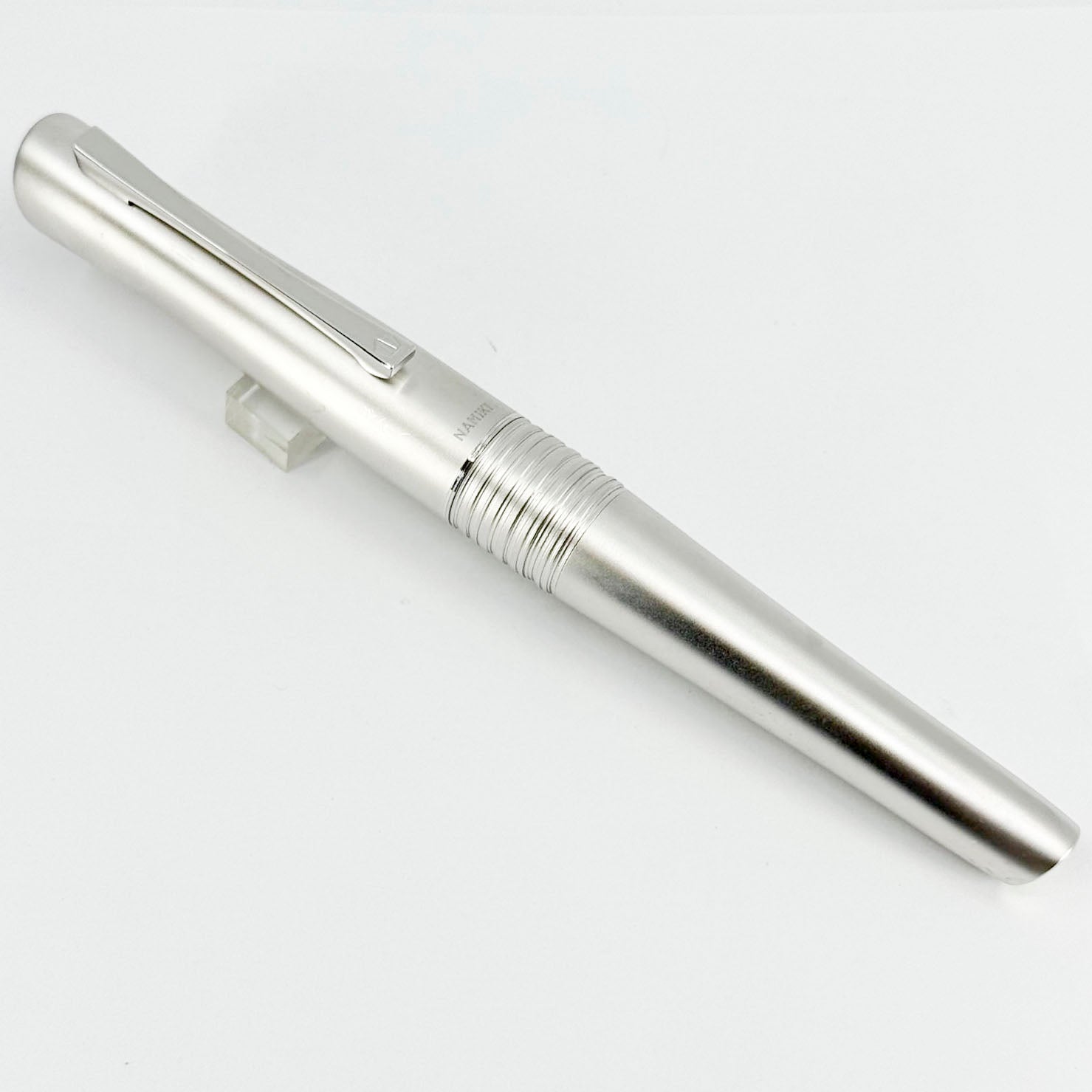 Pilot-Namiki Satin Finished Rhodium Bamboo Oversized Fountain Pen