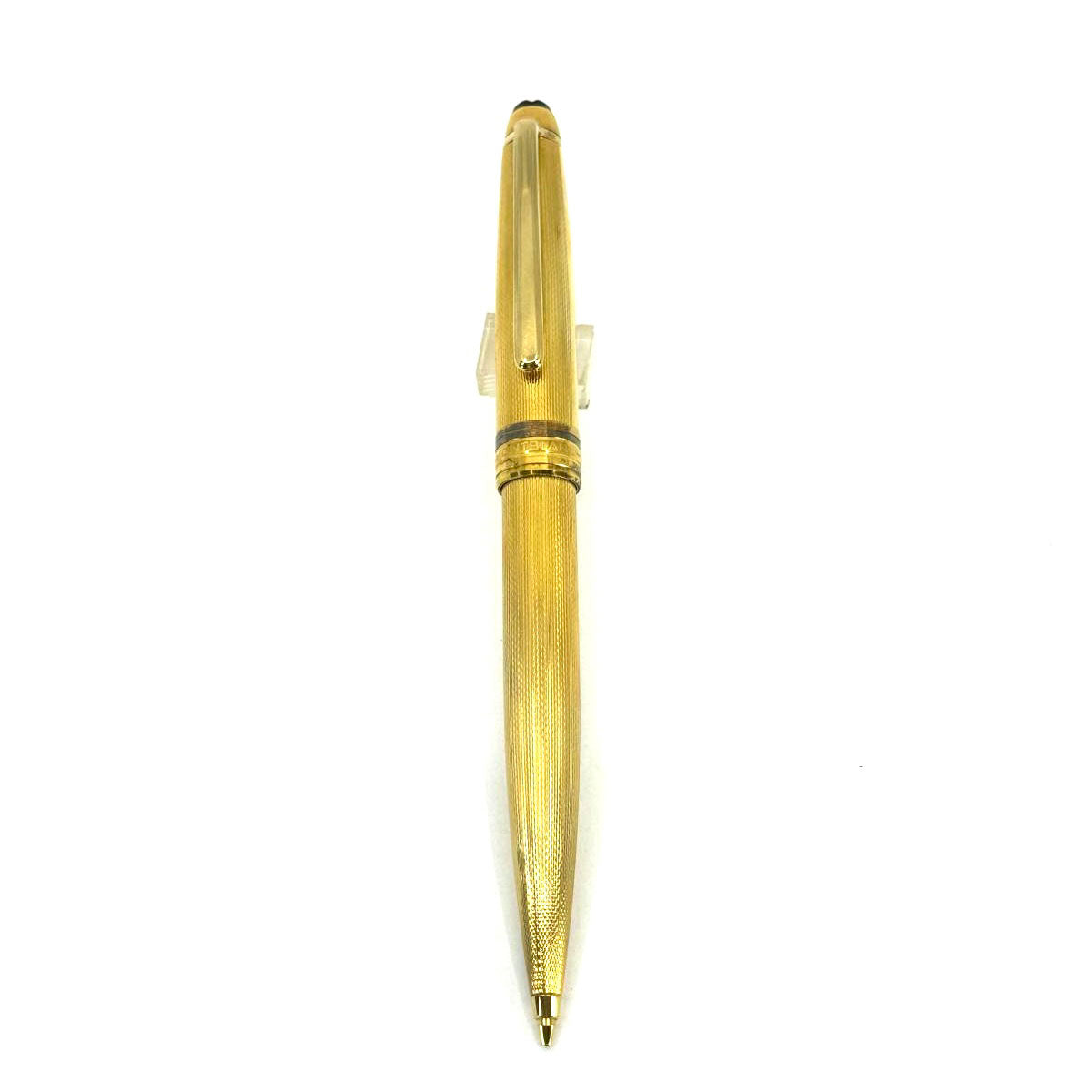 Montblanc Solitaire Gold Plated Barleycorn Classique Pencil - 0.7mm