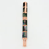 Monteverde Regatta Black Mother of Pearl Ltd Ed Fountain  Pen - Medium Blackened Stainless Steel Nib